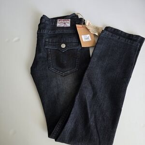 True Religion Women's Dark Blue Boot Cut Jeans